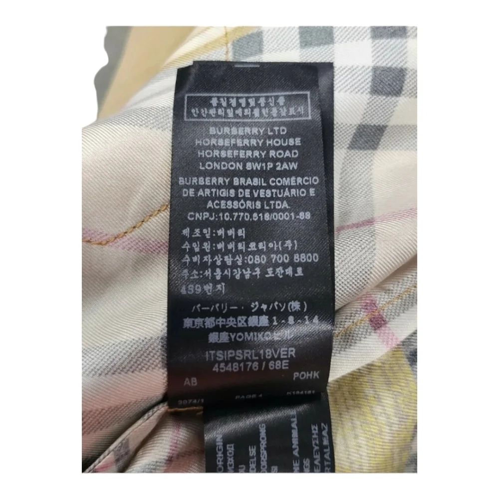 Burberry Paneled Archive Scarf Print Silk Shirt  SZ IT 38 / US 4 Italy RARE - Picture 9 of 15